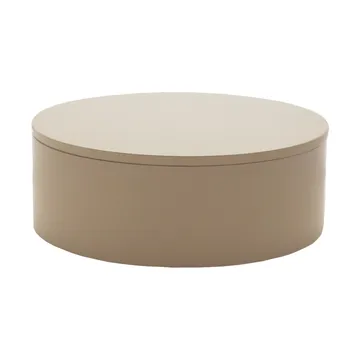 Matowa lakierowana skrzynka Ø20x7 cm - Fawn - Mojoo
