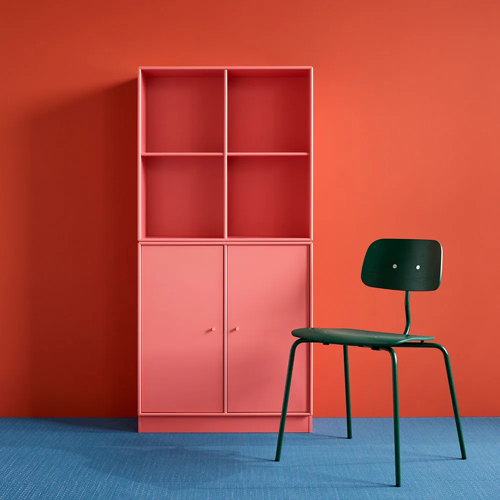 Krzesło Kevi 2060, shadow 147, lakierowana rama, jesion bejcowany Montana