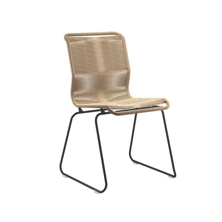 Krzesło Panton One - naturalny, papier/czarny lakier - Montana