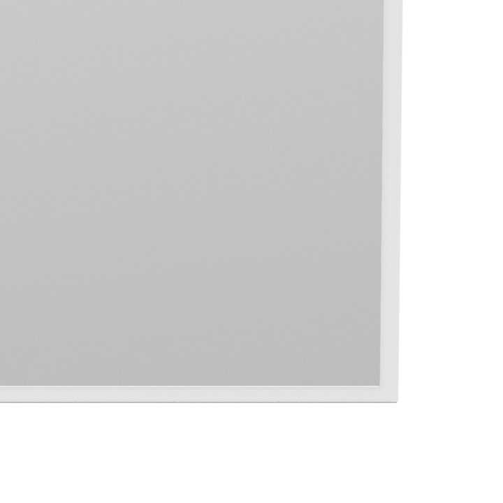 Montana rectangular lustro 69,6x105 cm - White - Montana
