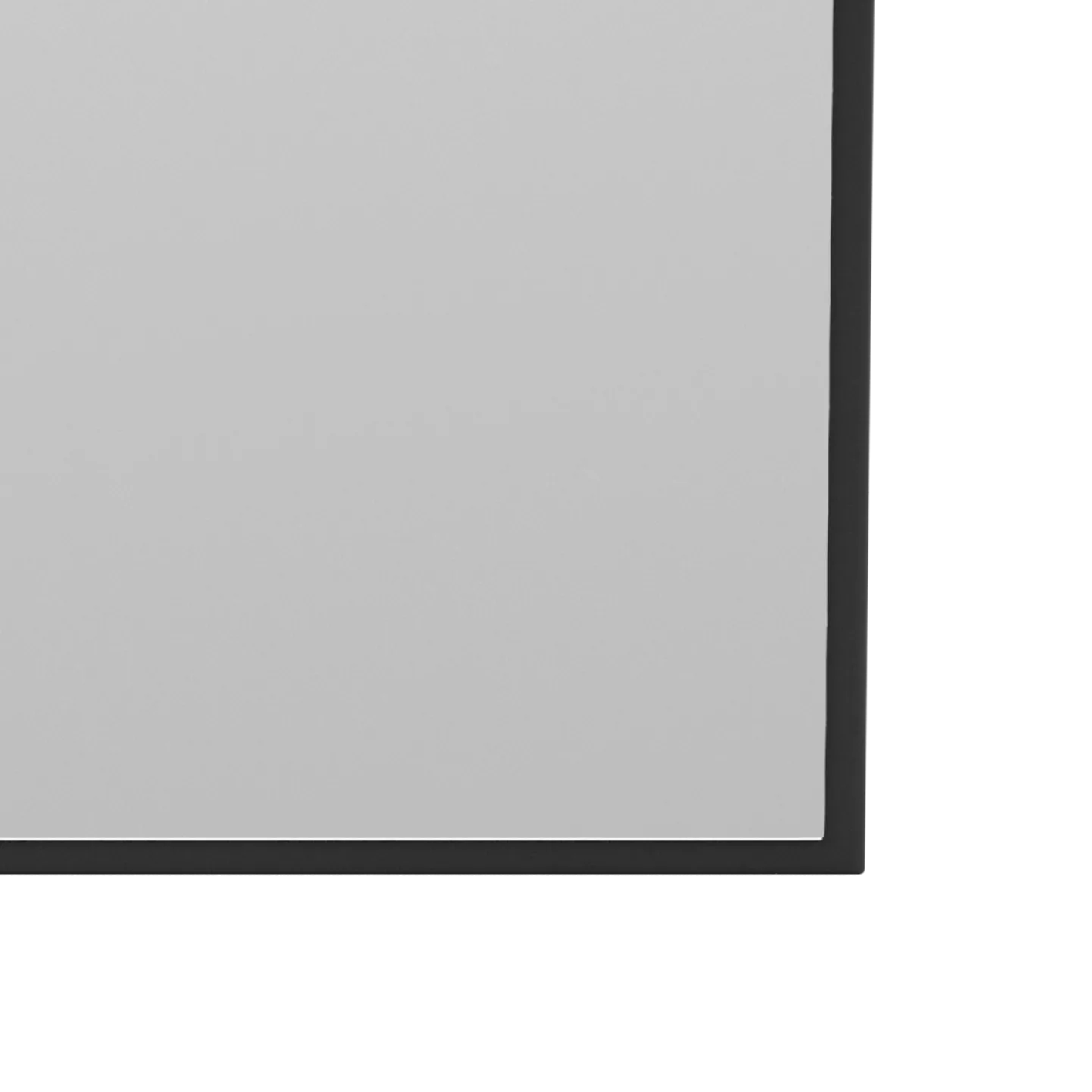 Montana rectangular lustro 69,6x138 cm, Black Montana