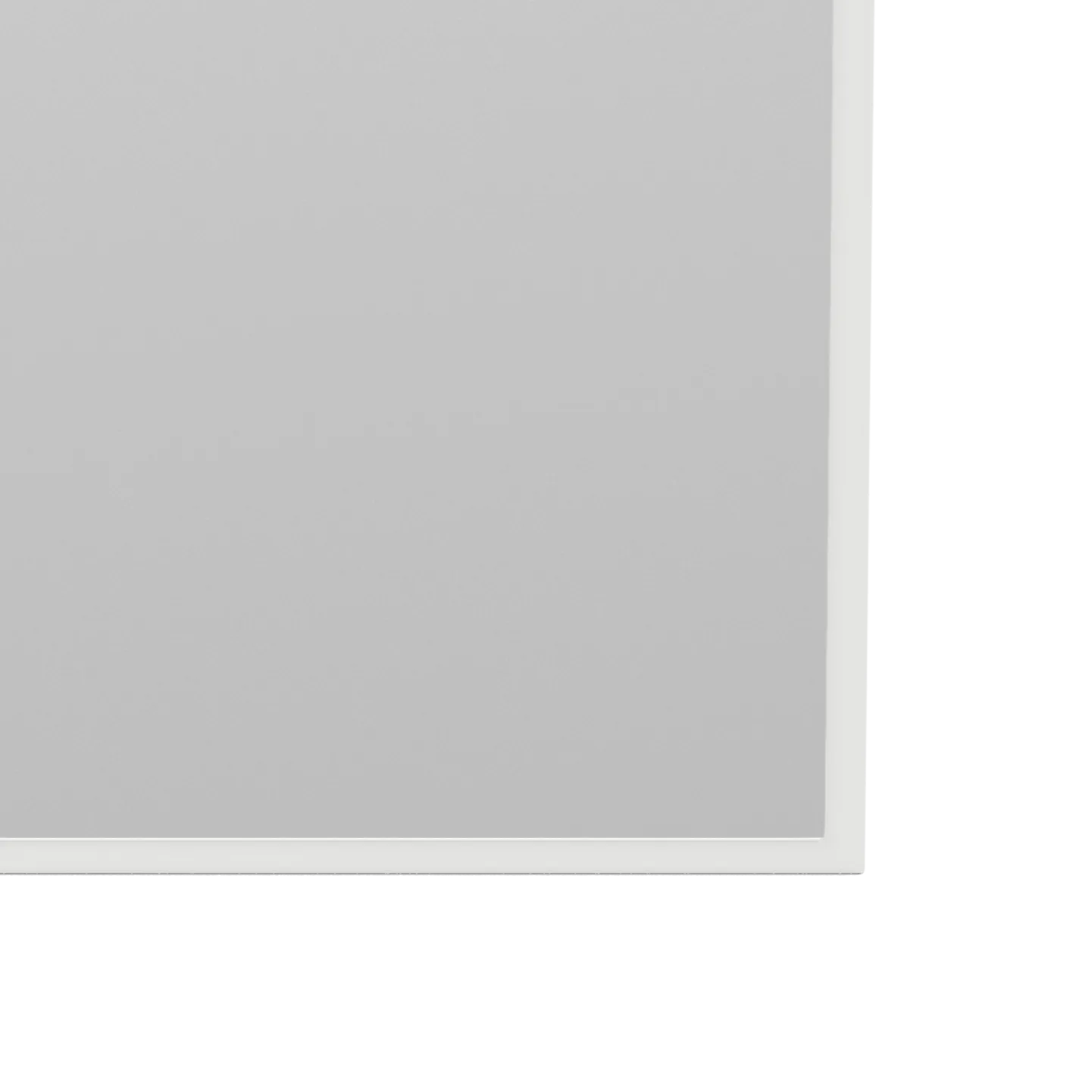 Montana rectangular lustro 69,6x138 cm, White Montana