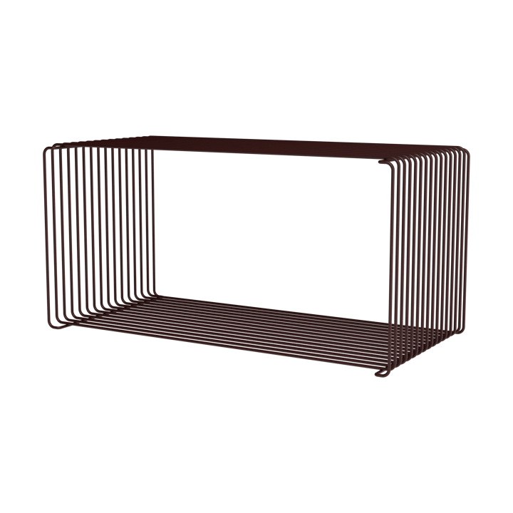 Półka Panton Wire Extended 70x34,8x34,8 cm - Black red - Montana