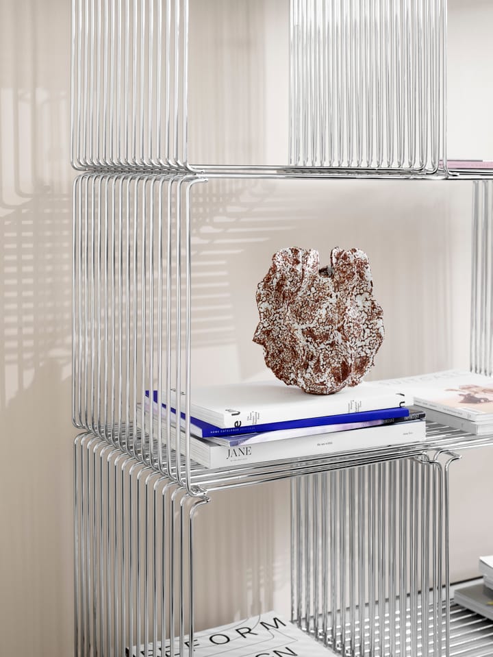 Półka Panton Wire Extended 70x34,8x34,8 cm, Chrome Montana