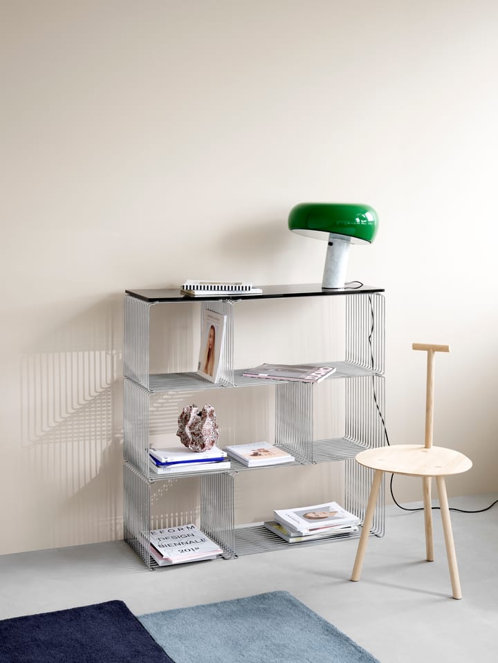 Półka Panton Wire Extended 70x34,8x34,8 cm, Chrome Montana