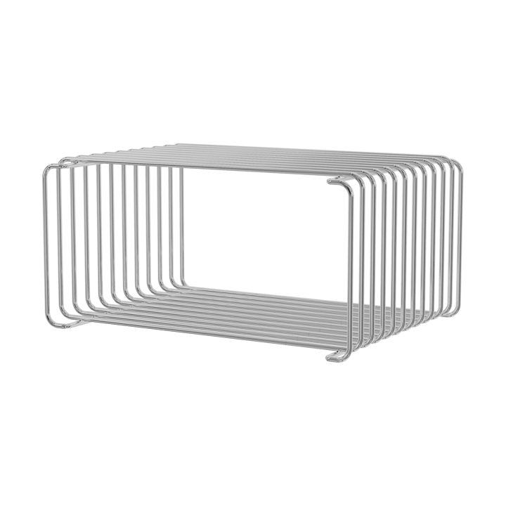 Półka Panton Wire Half Height 34,8x17,2x25,7 cm - Chrome - Montana
