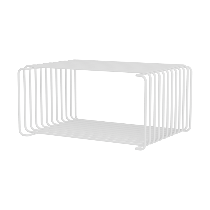 Półka Panton Wire Half Height 34,8x17,2x25,7 cm - Snow - Montana