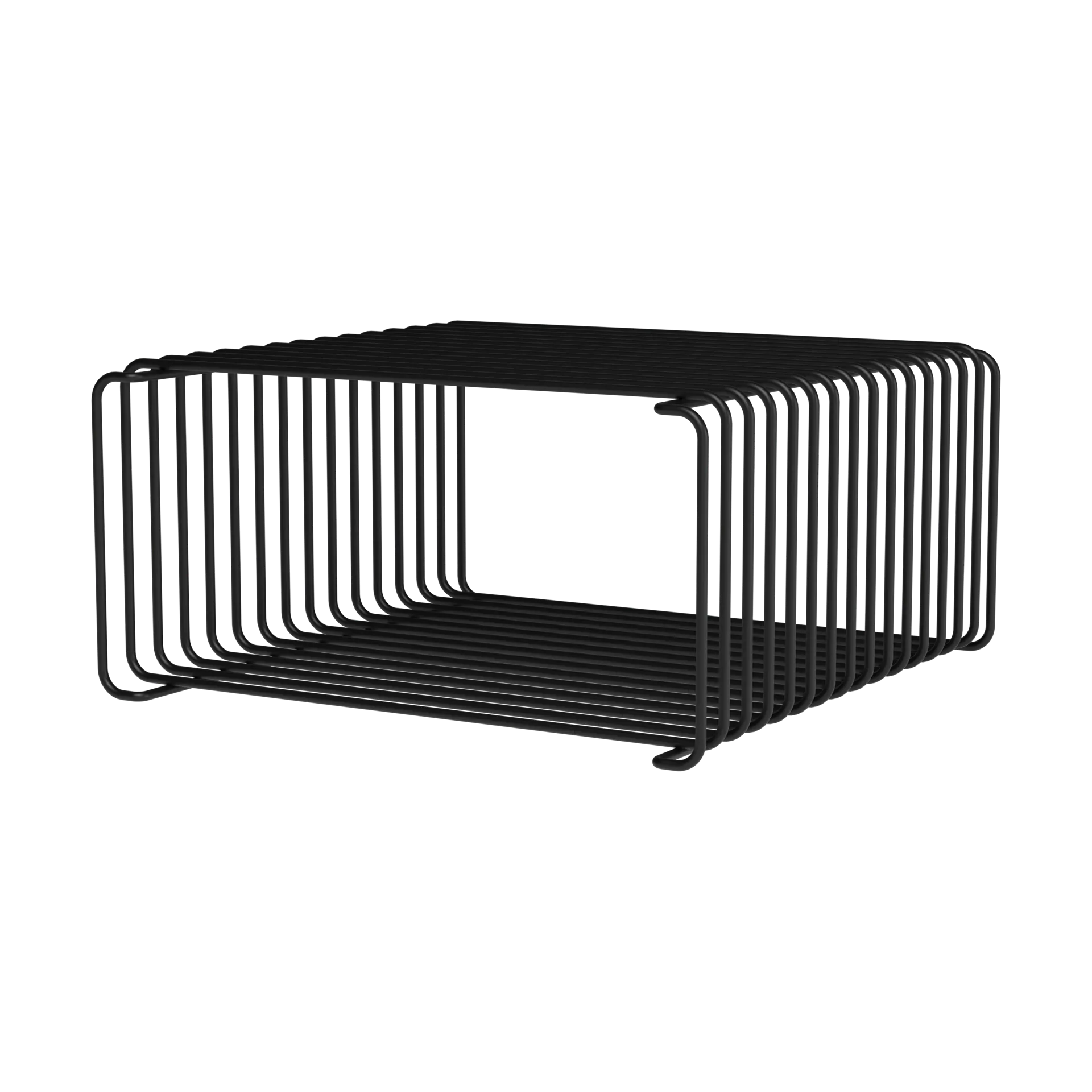 Półka Panton Wire Half Height 34,8x17,2x34,8 cm, Black Montana