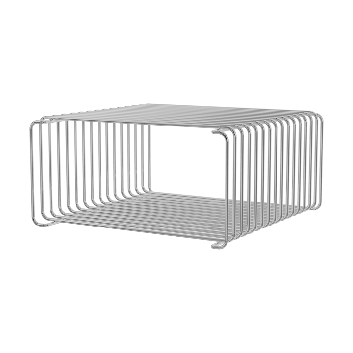 Półka Panton Wire Half Height 34,8x17,2x34,8 cm - Chrome - Montana
