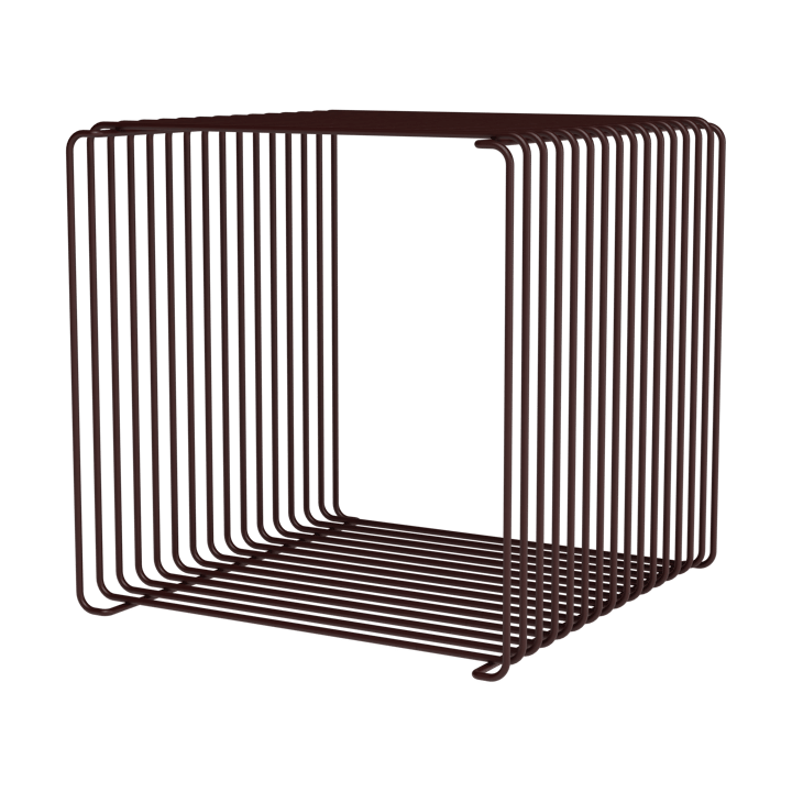 Półka Panton Wire Single 34,8x34,8x34,8 cm - Black red - Montana