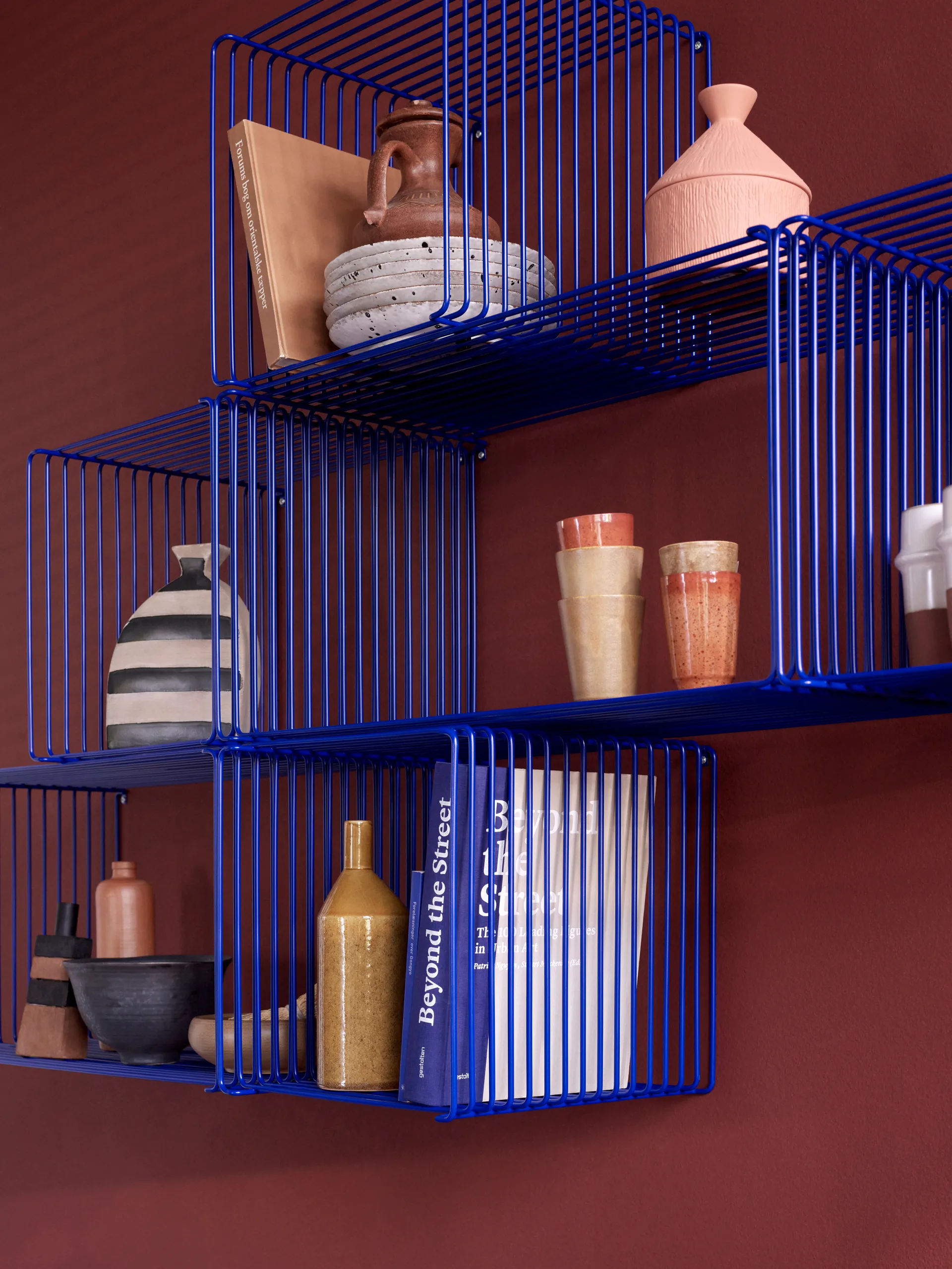 Półka Panton Wire Single 34,8x34,8x34,8 cm, Monarch Montana