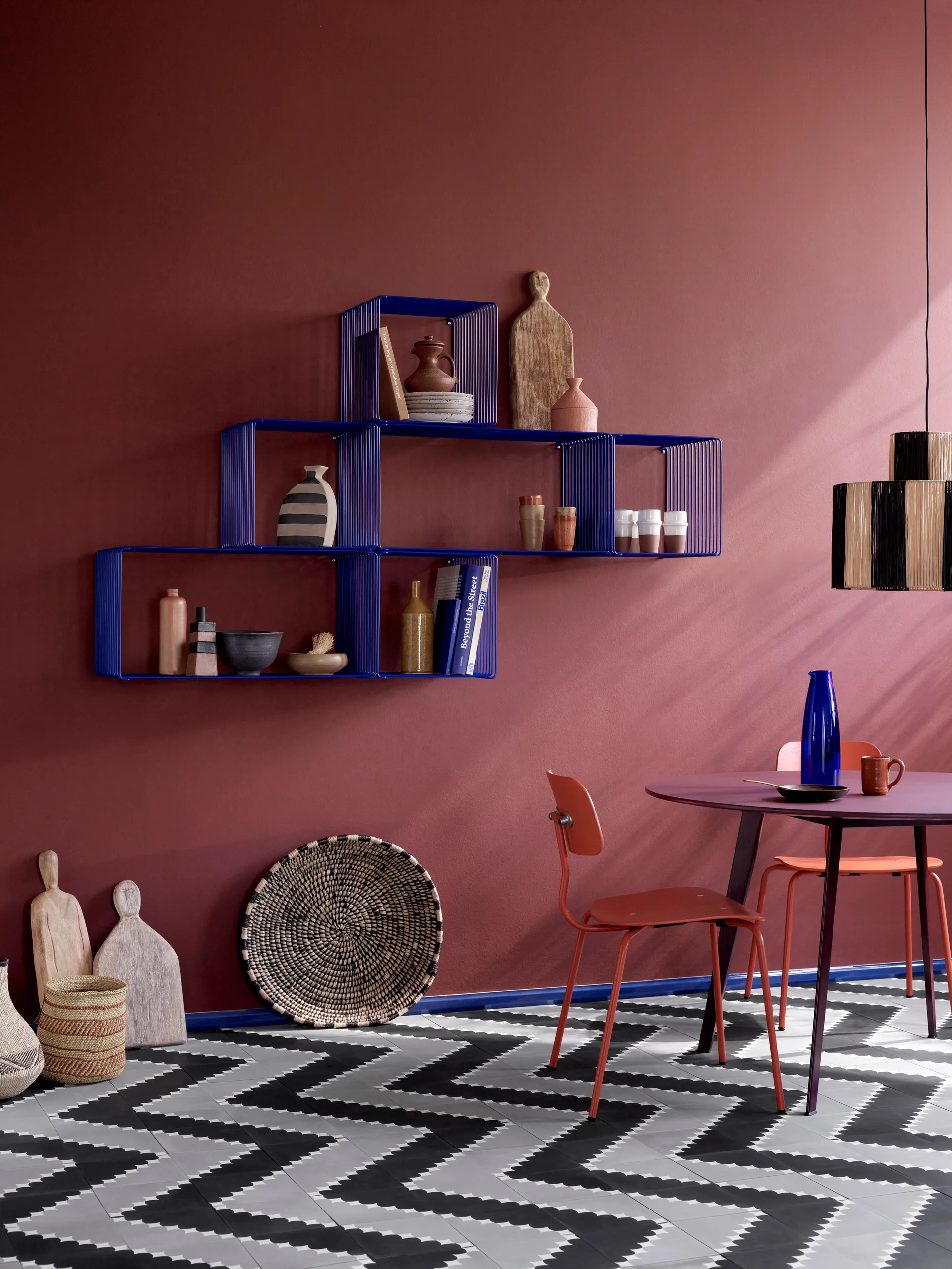 Półka Panton Wire Single 34,8x34,8x34,8 cm, Monarch Montana