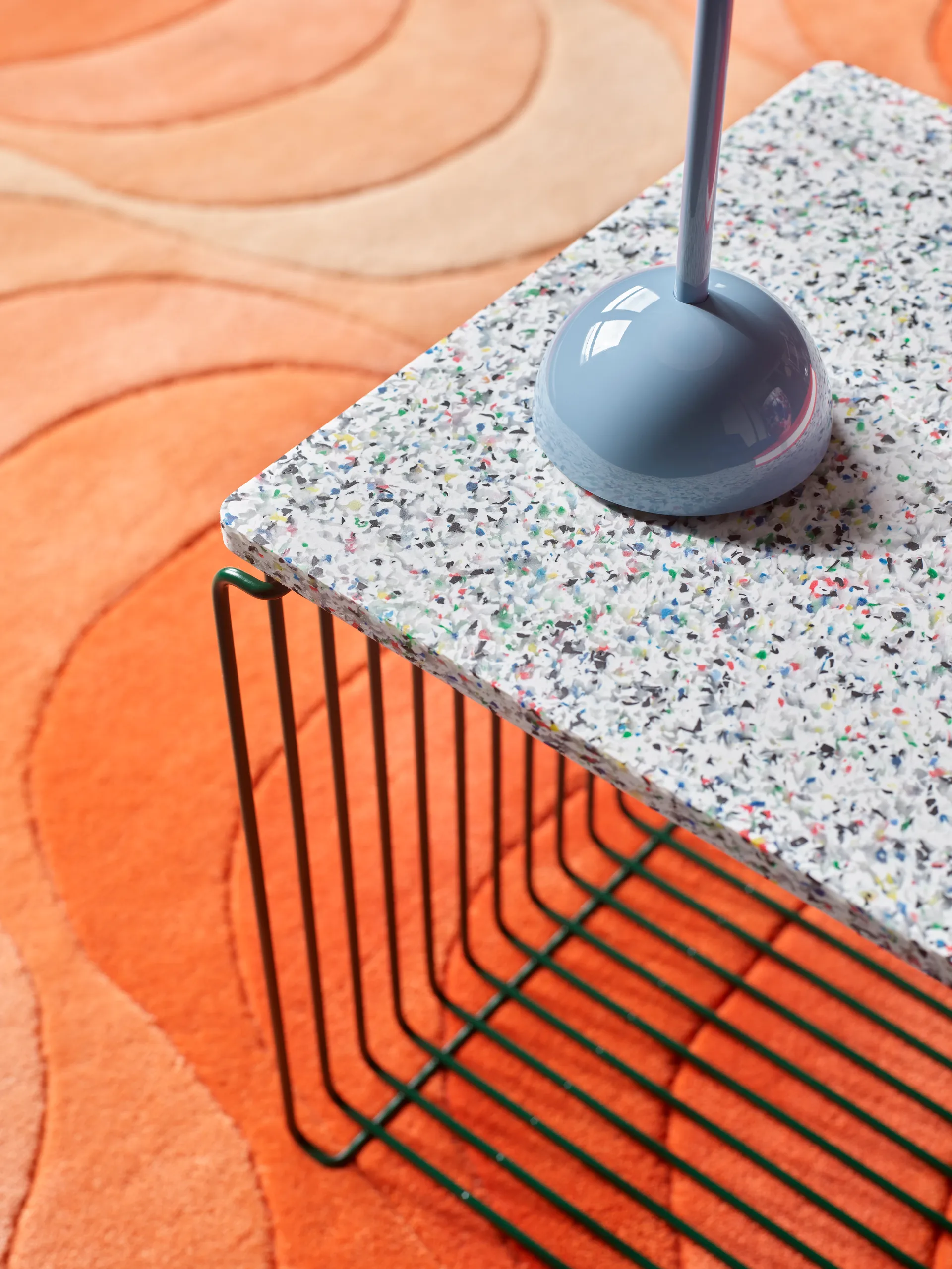 Półka Panton Wire Single 34,8x34,8x34,8 cm, Pine Montana