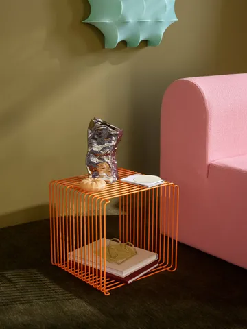 Półka Panton Wire Single 34,8x34,8x34,8 cm - Tangerine - Montana