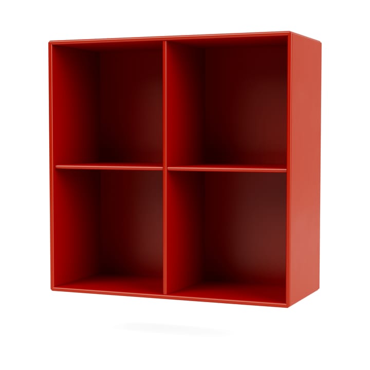 Półka SHOW 69,6x69,6 cm z szyną do zawieszania - 145-Rosehip - Montana