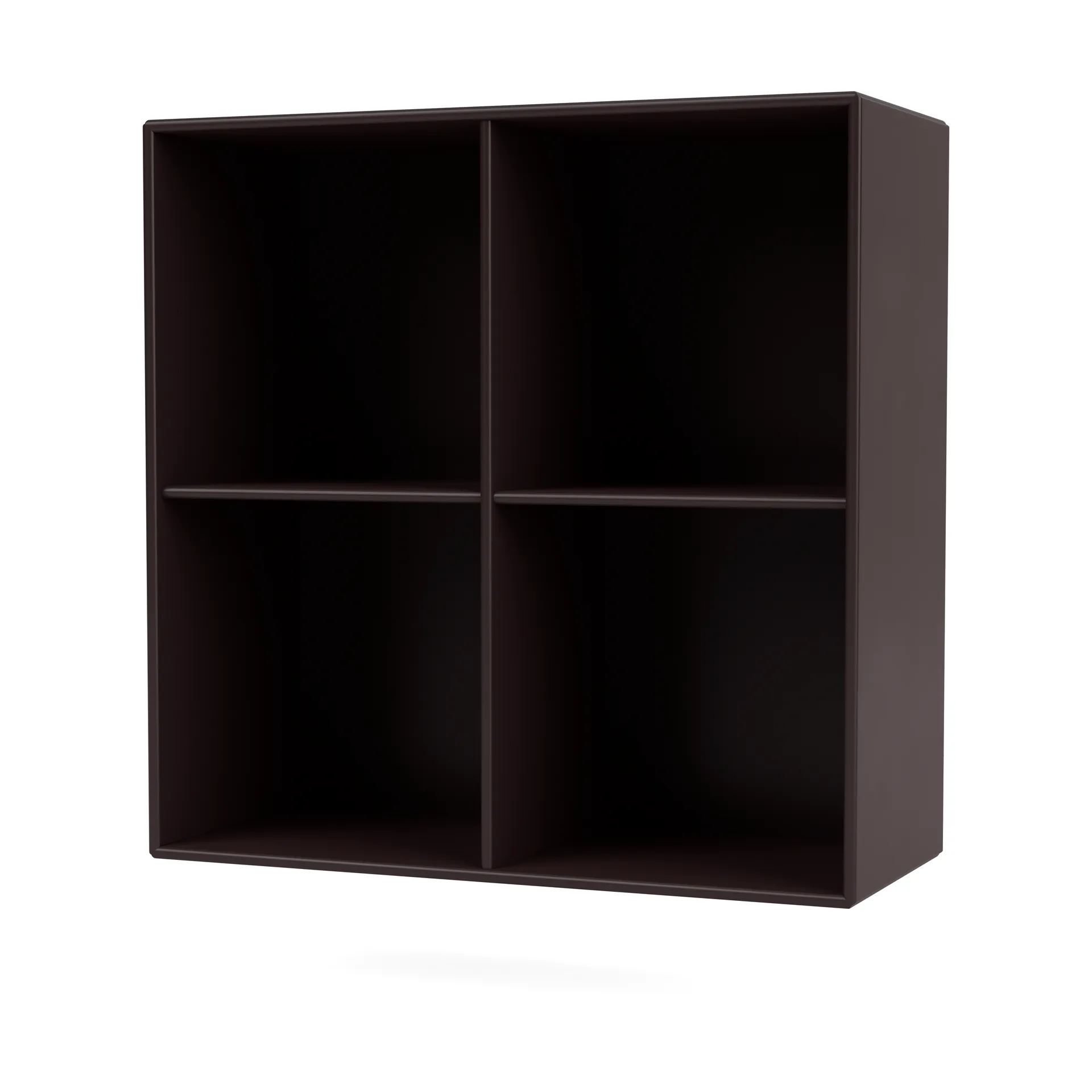 Półka SHOW 69,6x69,6 cm z szyną do zawieszania, 160-Balsamic Montana