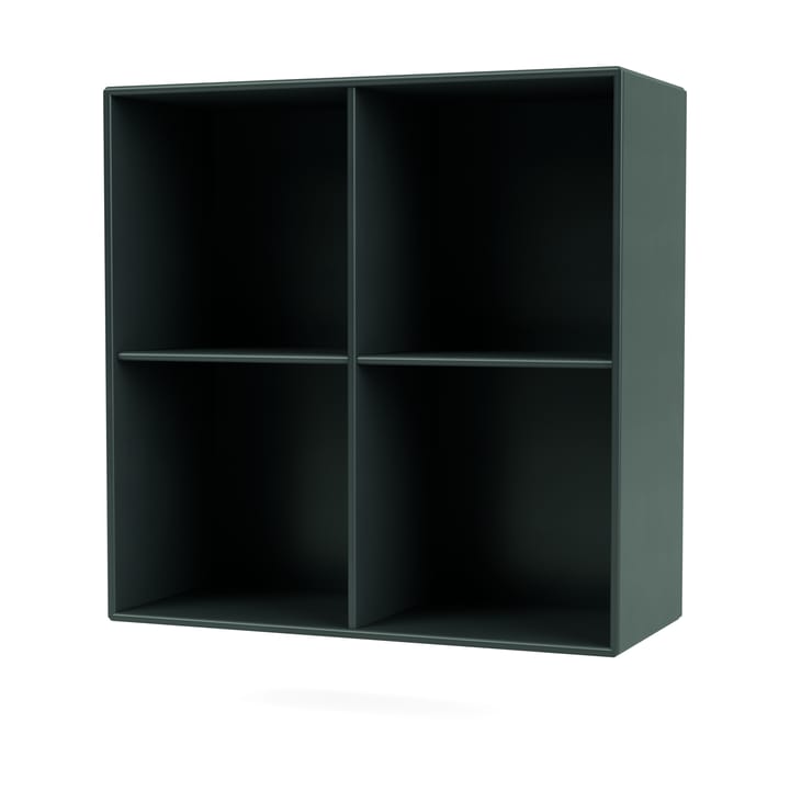Półka SHOW 69,6x69,6 cm z szyną do zawieszania - 163-BlackJade - Montana