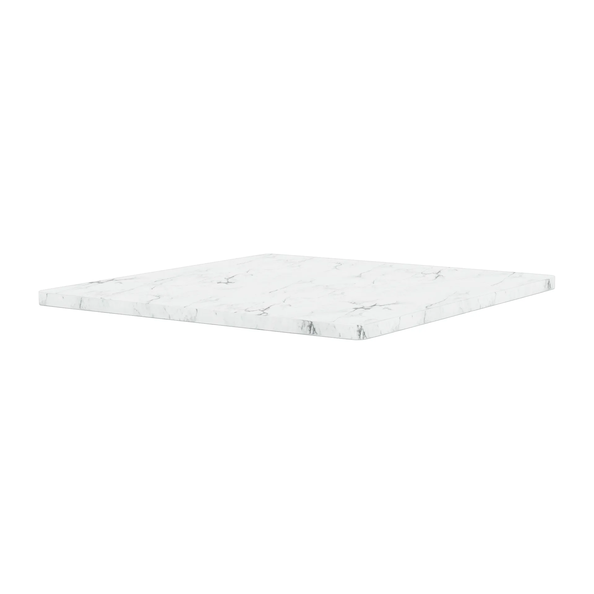 Płyta górna Panton Wire 34,8x34,8 cm, White marble Montana