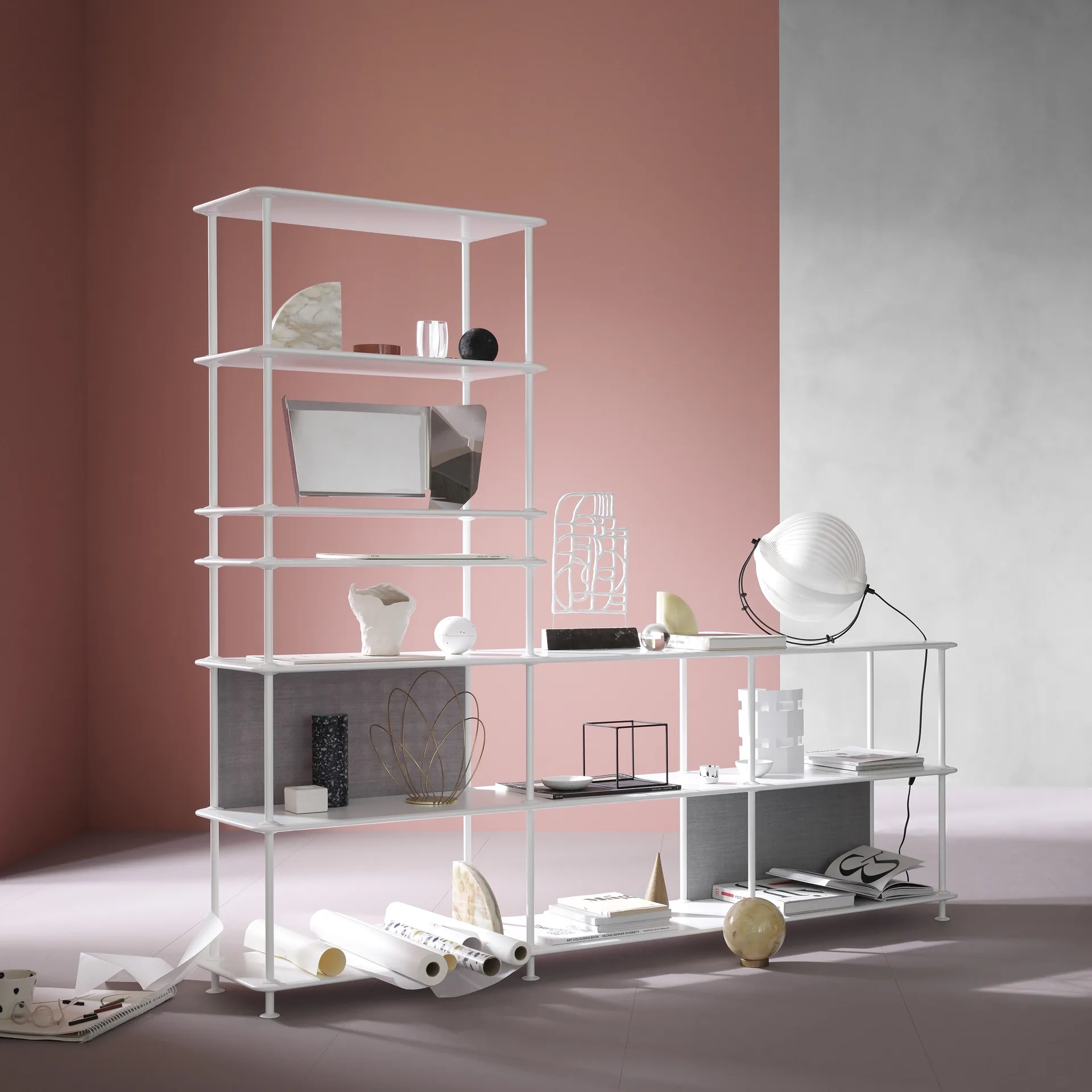 Regał Montana Free 111000, new white 101 Montana