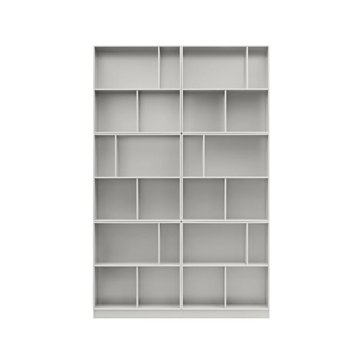 Regał na książki Read - Nordic 09, na cokole 7 cm - Montana