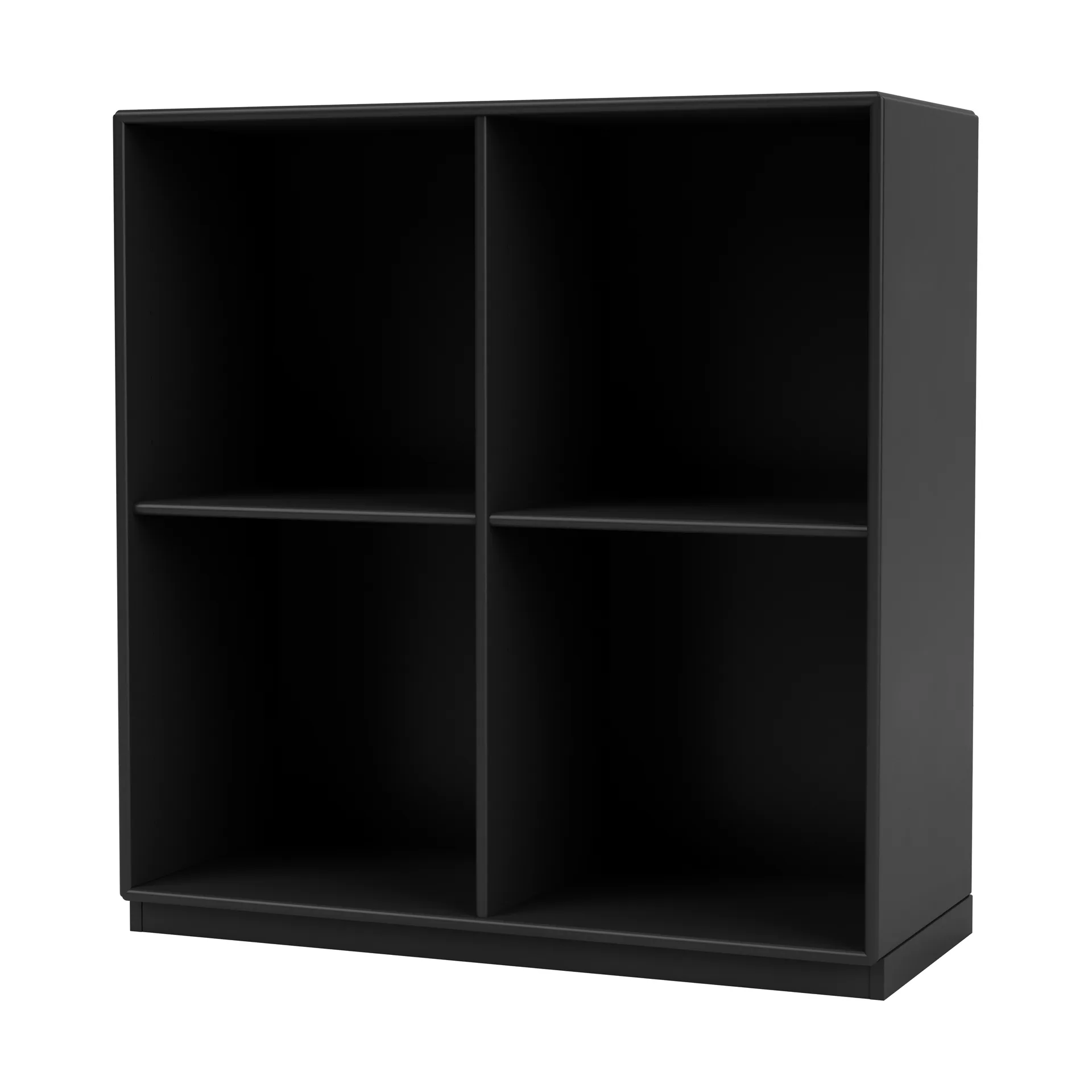 SHOW półka 69,6x69,6 cm, cokół 3 cm, 05-Black Montana