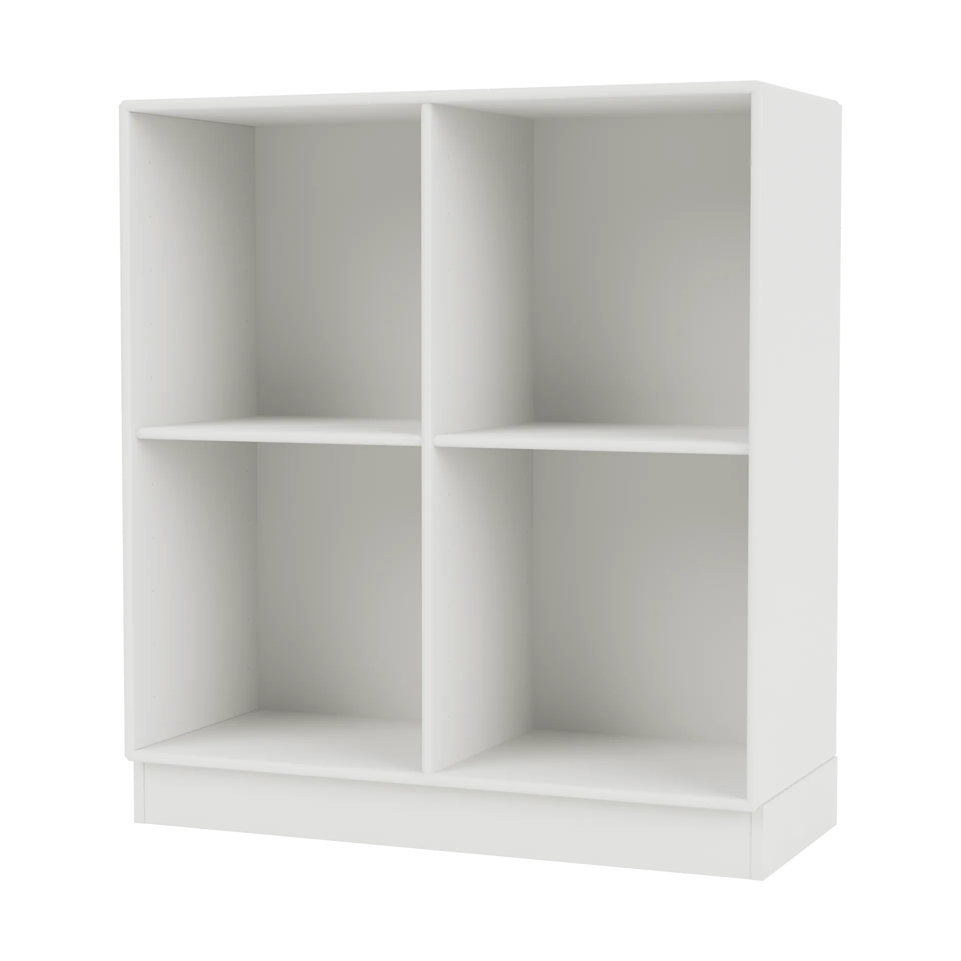 SHOW półka 69,6x69,6 cm, cokół 7 cm, 01-White Montana