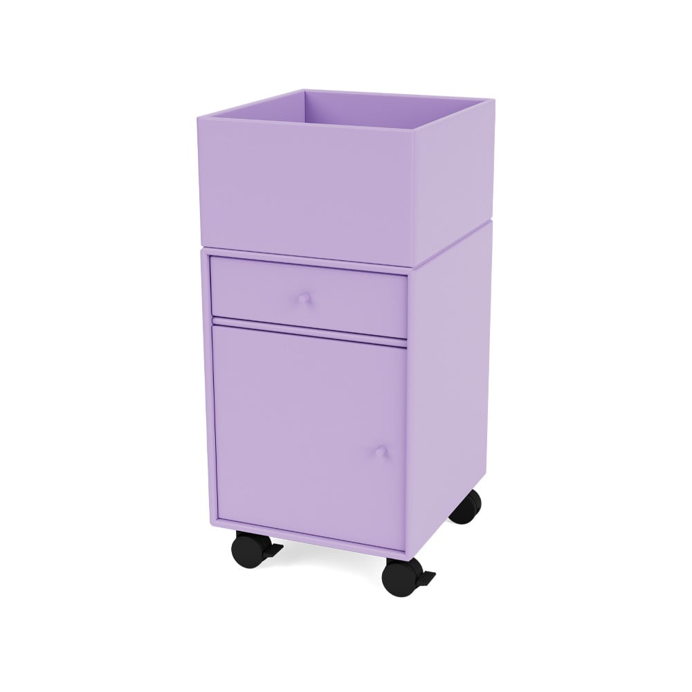 Montana Szafka na kółkach Runner iris 164 | Skandynawski Design | Fioletowy