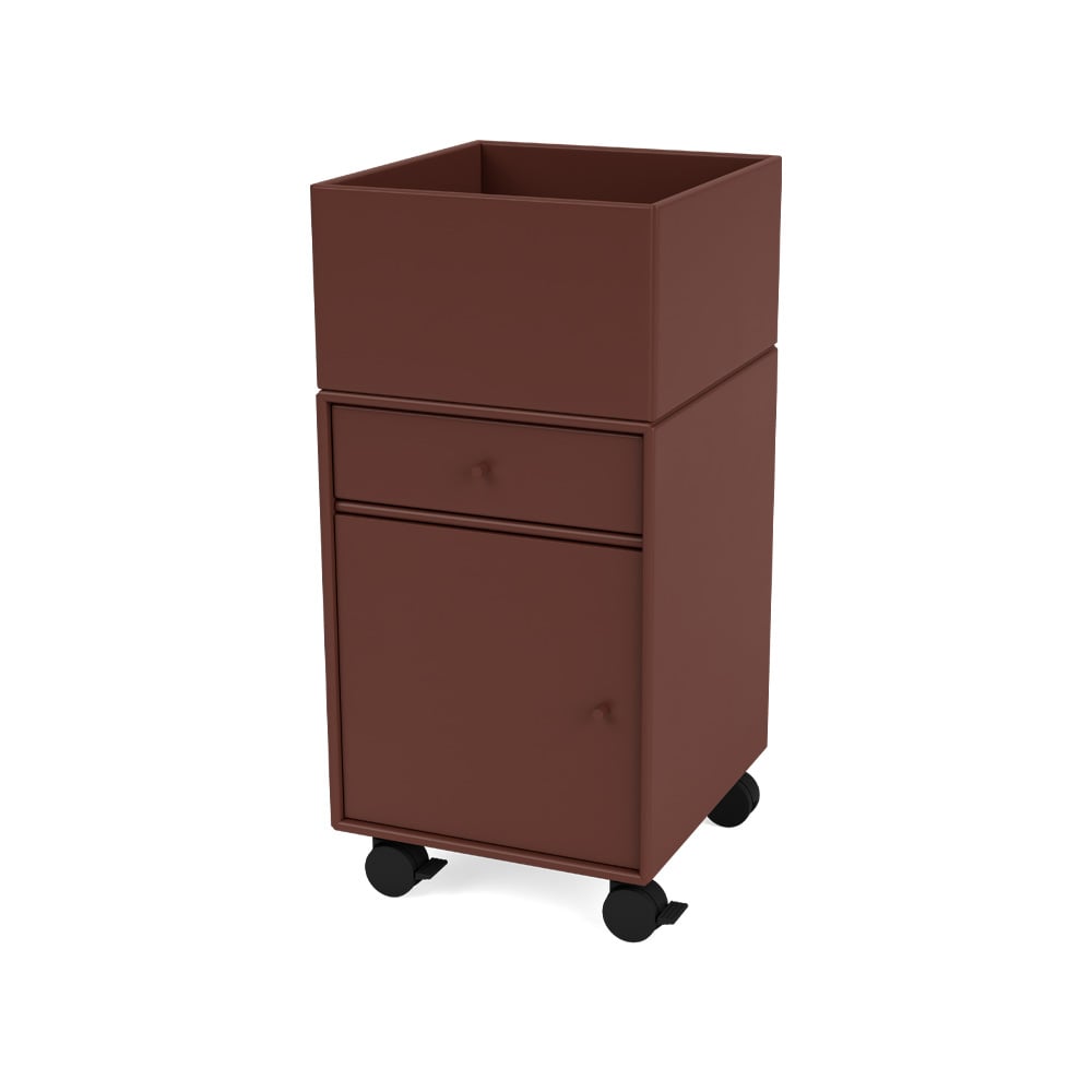 Montana Szafka na kółkach Runner masala 155 | Skandynawski Design | Brązowy