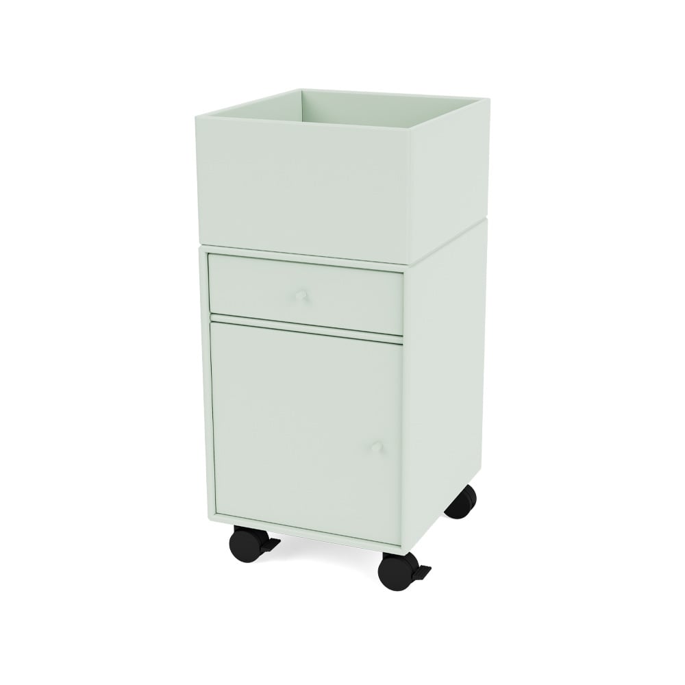 Montana Szafka na kółkach Runner mist 161 | Skandynawski Design | Zielony