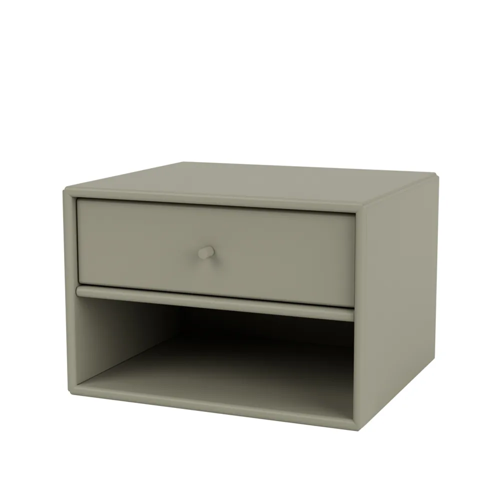 Szafka nocna Dash, fennel 144, z mocowaniem ściennym Montana