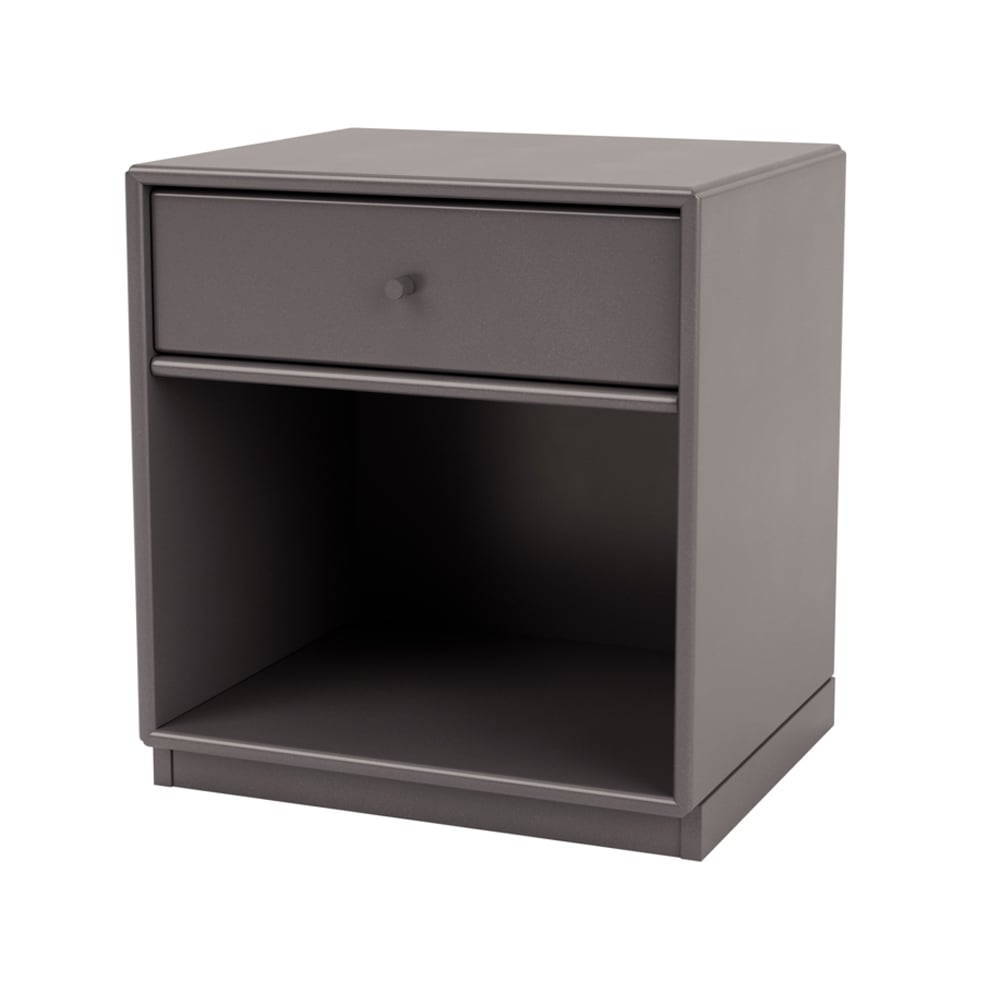 Montana Szafka nocna DREAM coffee 35, cokół 3 cm | Skandynawski Design | Szafki nocne | Brązowy