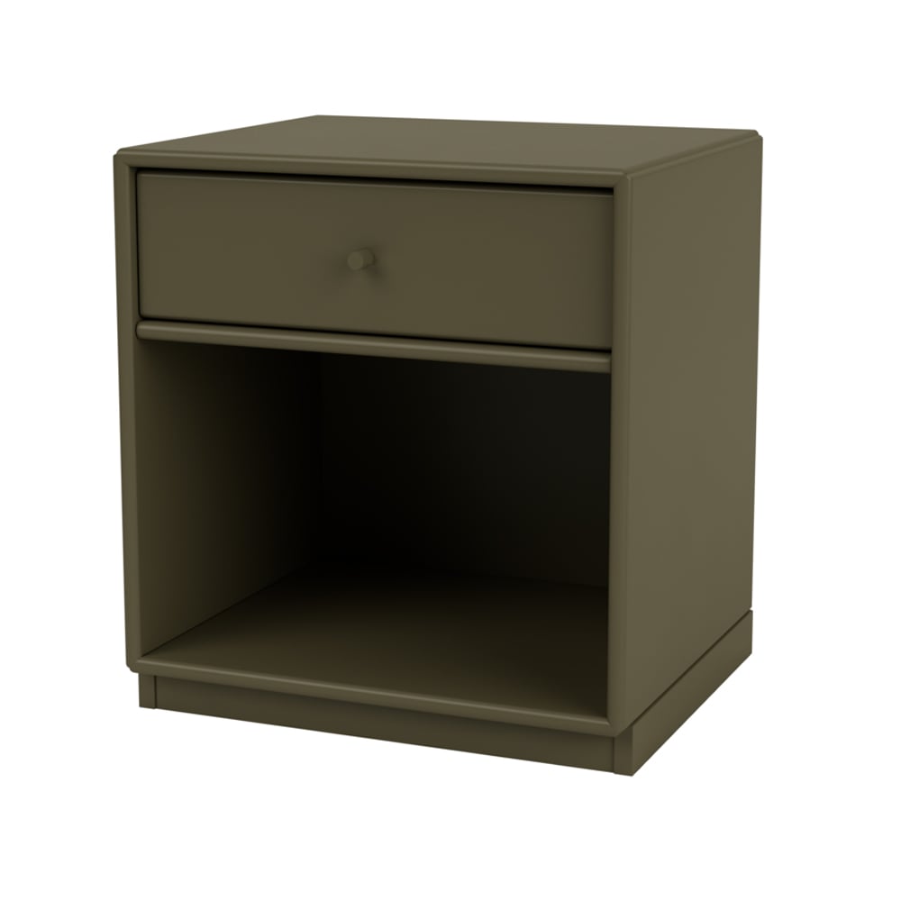 Montana Szafka nocna DREAM oregano 139, cokół 3 cm | Skandynawski Design | Szafki nocne | Zielony