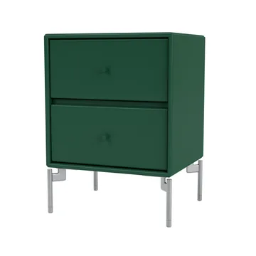 Szafka nocna Drift - pine 136, nogi chromowane - Montana