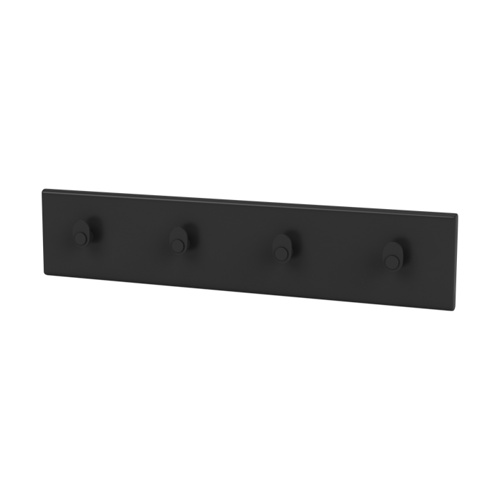 Wieszak na ubrania Montana Coat Racks z 4 haczykami - Black - Montana