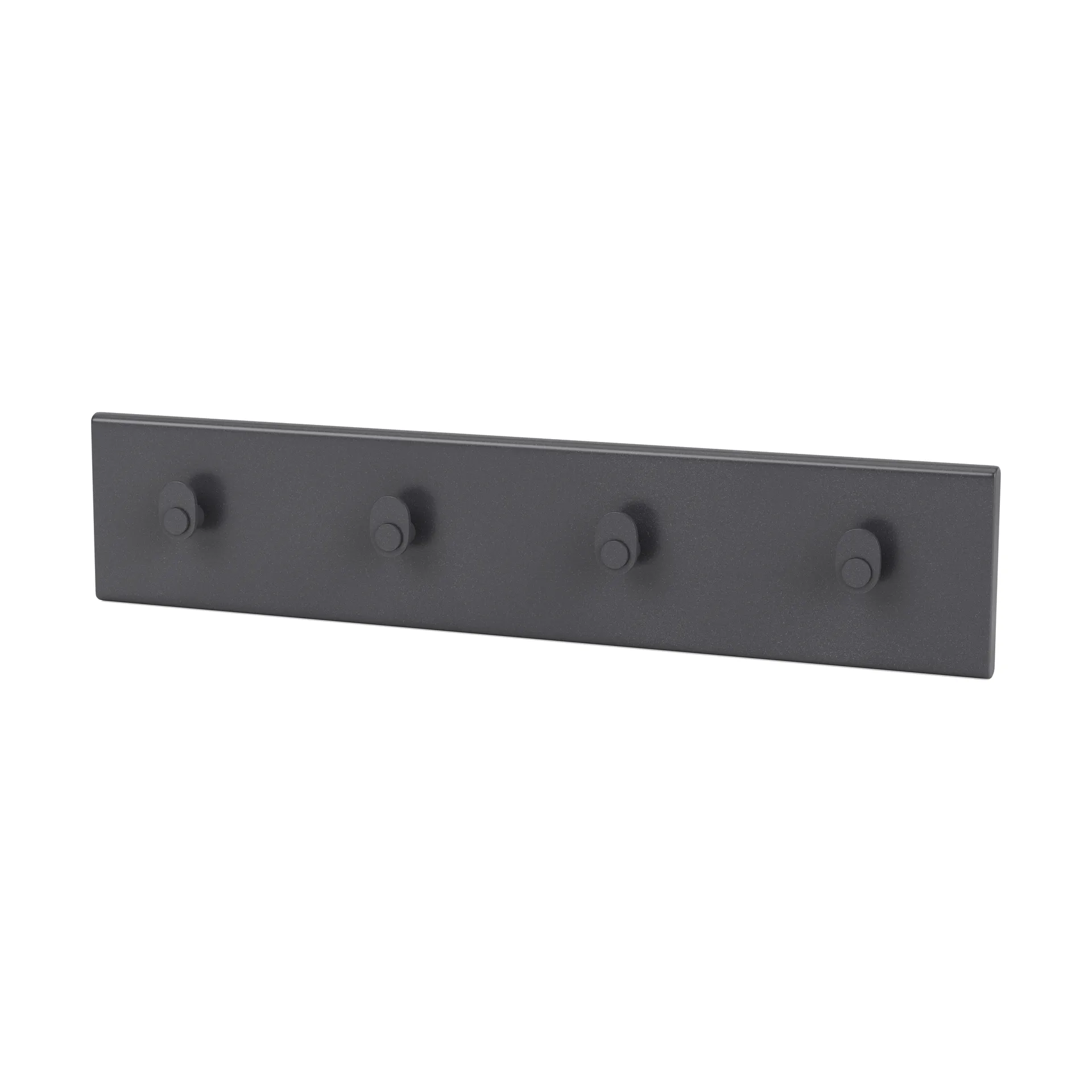Wieszak na ubrania Montana Coat Racks z 4 haczykami, Coal Montana