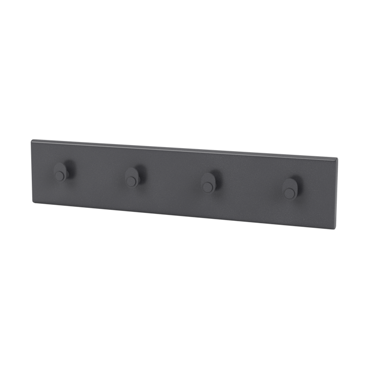 Wieszak na ubrania Montana Coat Racks z 4 haczykami - Coal - Montana