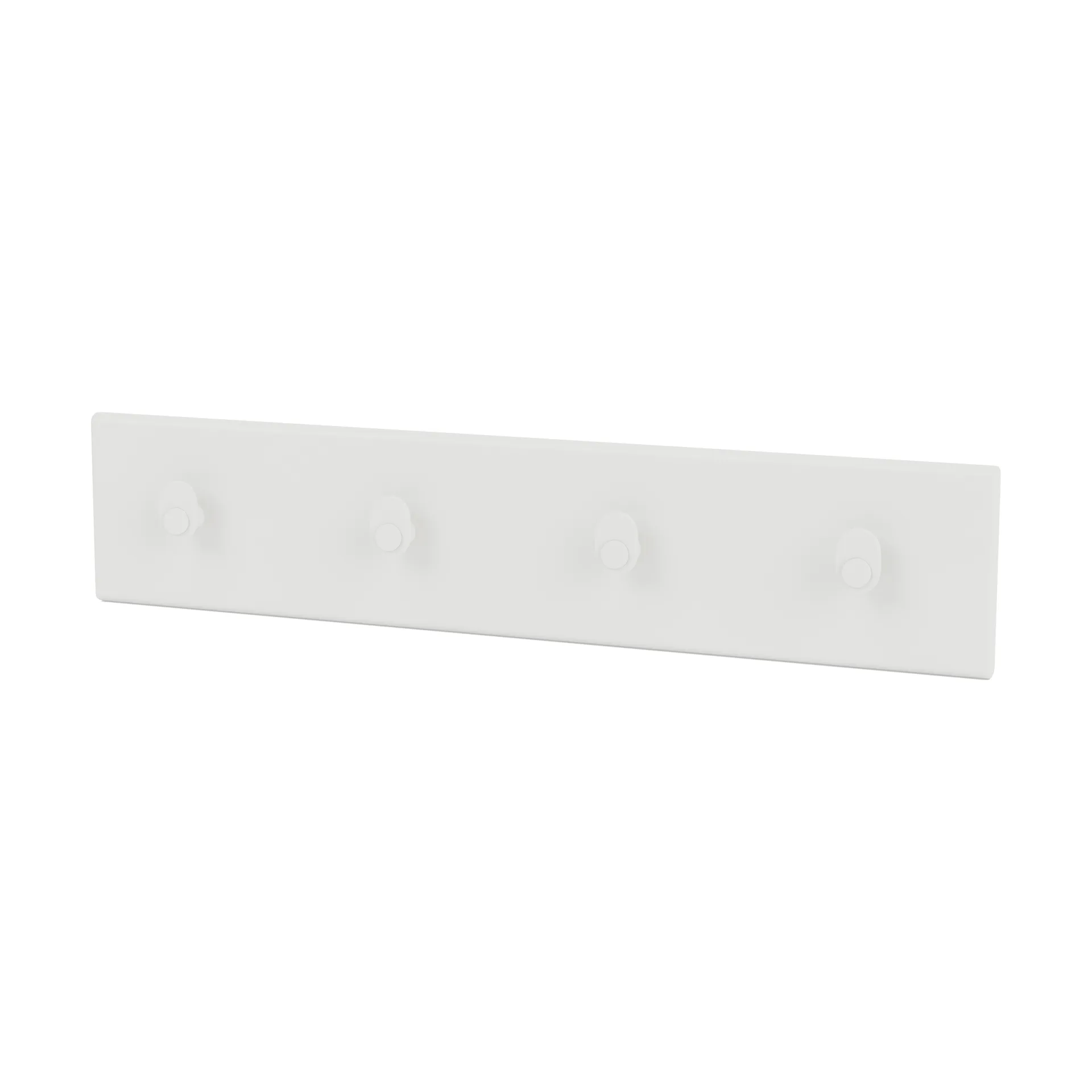 Wieszak na ubrania Montana Coat Racks z 4 haczykami, White Montana