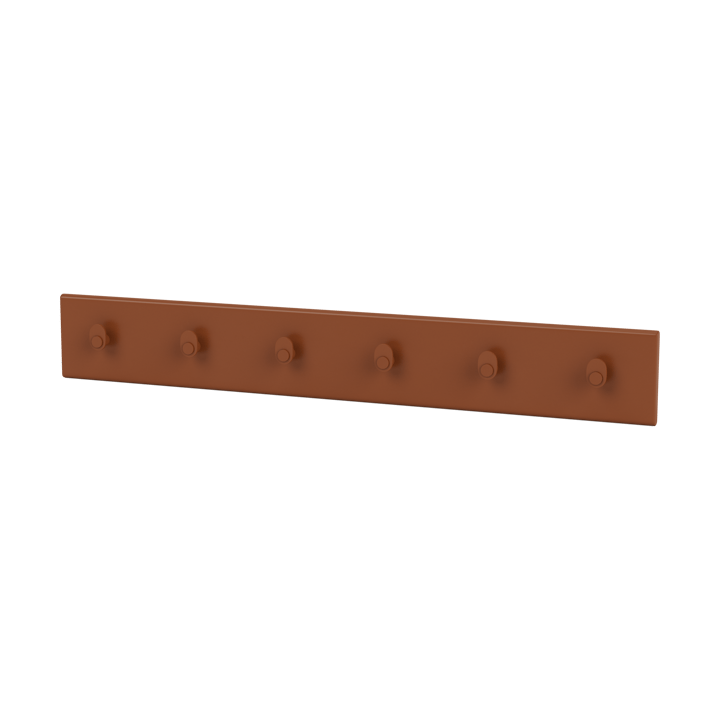 Wieszak na ubrania Montana z 6 haczykami - Hazelnut - Montana