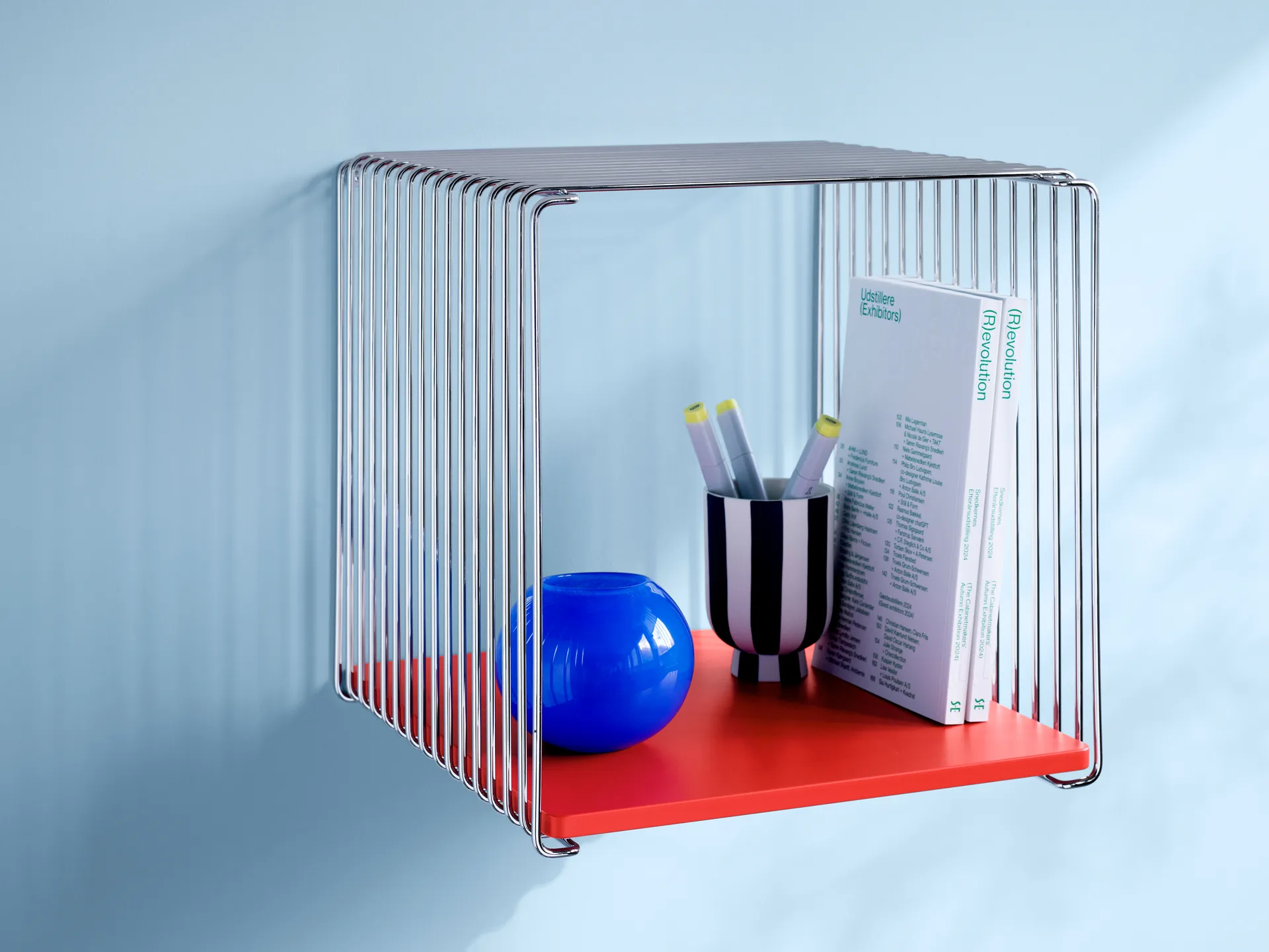 Wkład do półki Panton Wire 33x34,8 cm, Glass Montana