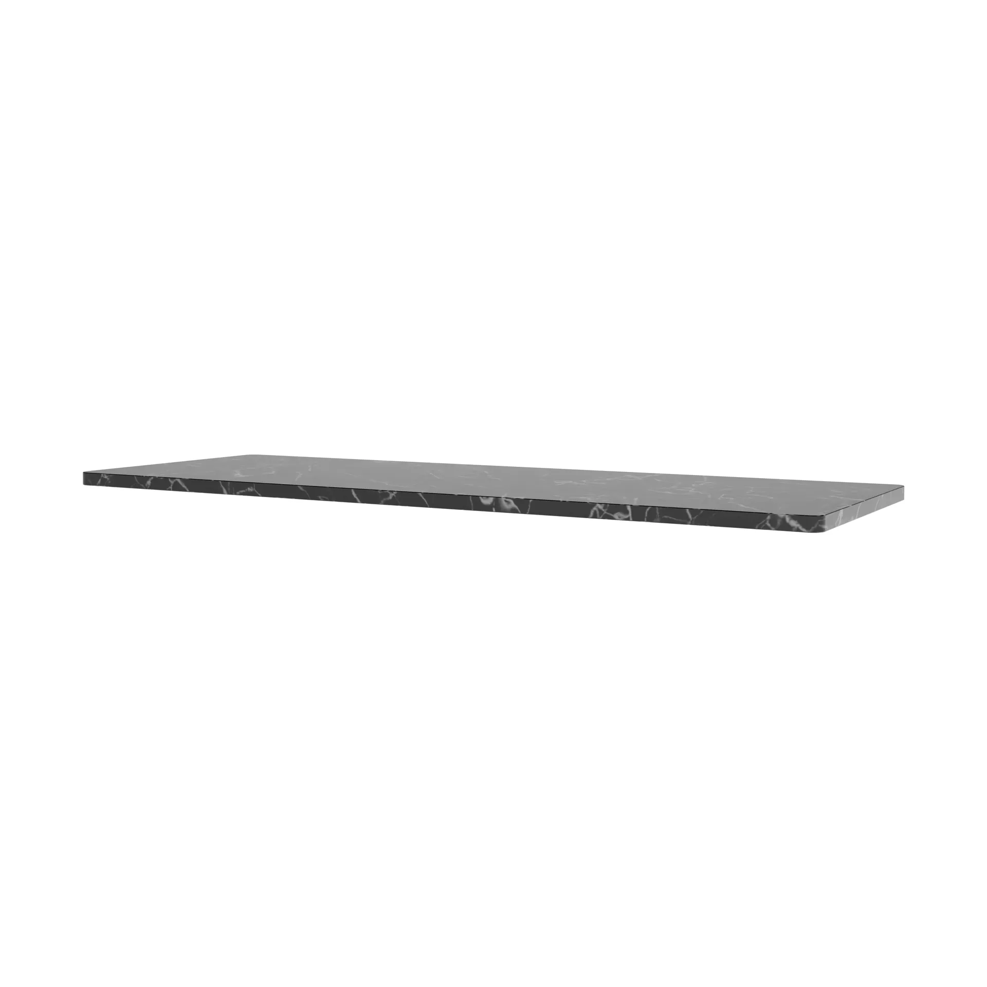 Wkład do półki Panton Wire 70,1x25,7 cm, Black marble Montana