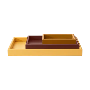 Zestaw klocków Arrange, 3 części - Amber-masala-akacja - Montana