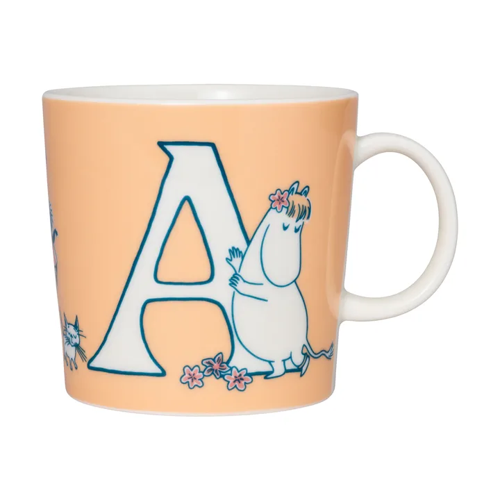 ABC kubek Mumin 400 ml - A - Moomin Arabia