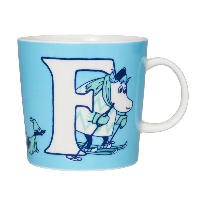 ABC kubek Mumin 400 ml - F - Moomin Arabia