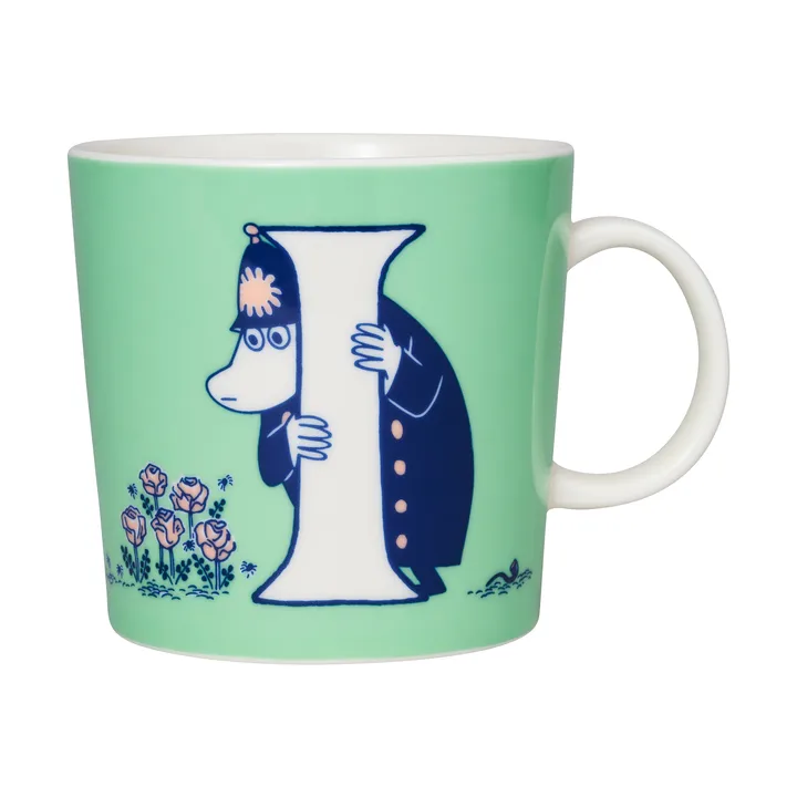 ABC kubek Mumin 400 ml - I - Moomin Arabia