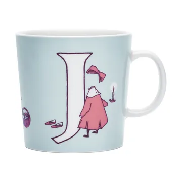 ABC kubek Mumin 400 ml - J - Moomin Arabia