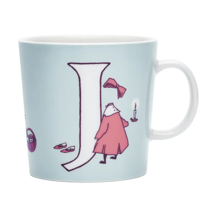 ABC kubek Mumin 400 ml - J - Moomin Arabia