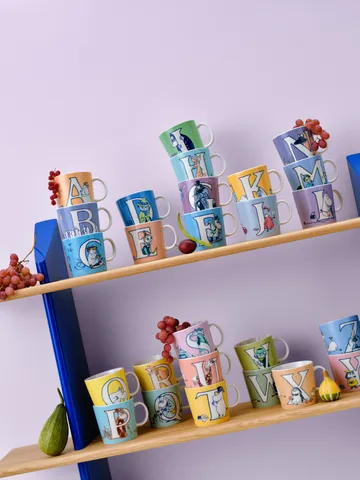 ABC kubek Mumin 400 ml - X - Moomin Arabia