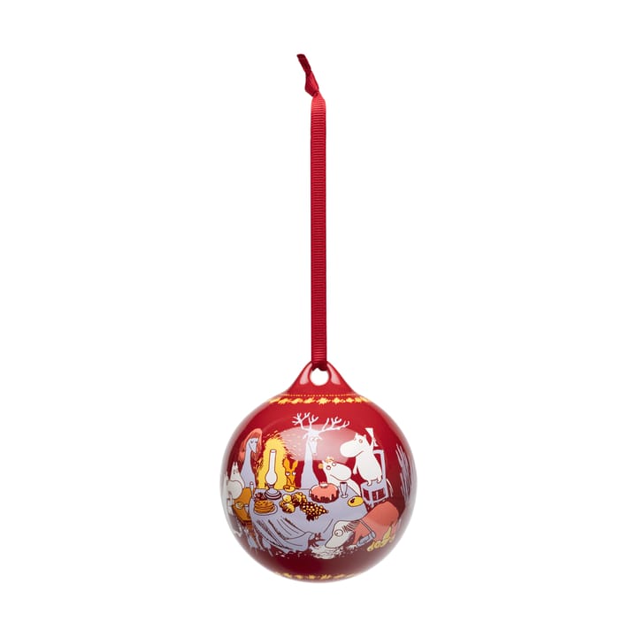 Bombka roczna Muminki Ø8 cm - 2025, Uroczyste chwile - Moomin Arabia