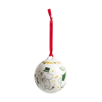 Bombka roczna Muminki Ø8 cm - 2026, Dar miłości - Moomin Arabia