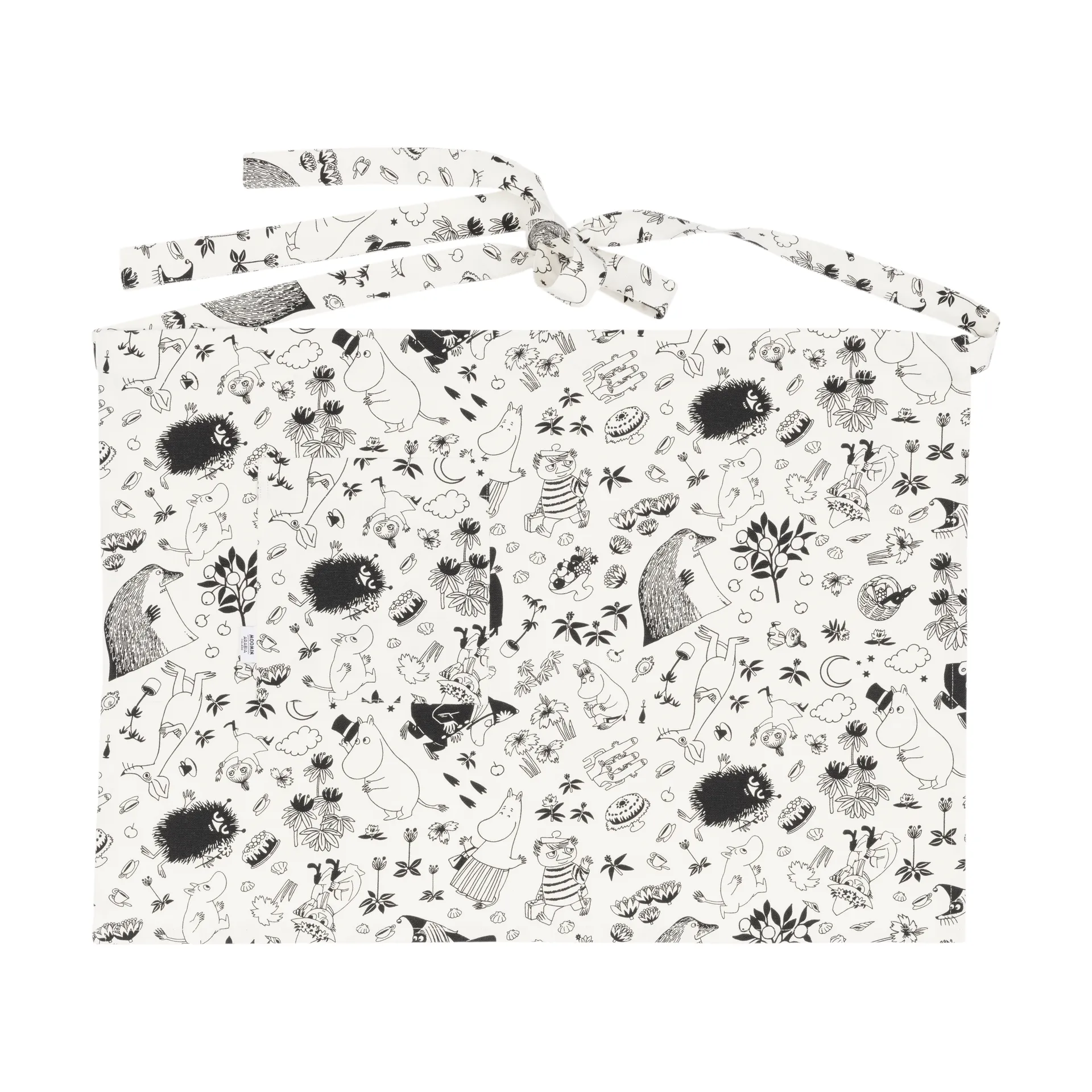 Fartuch Muminki 37x47 cm, Offwhite Moomin Arabia